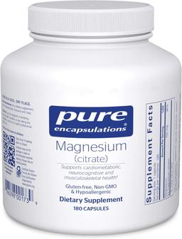 Magnesium (as Magnesium Citrate)